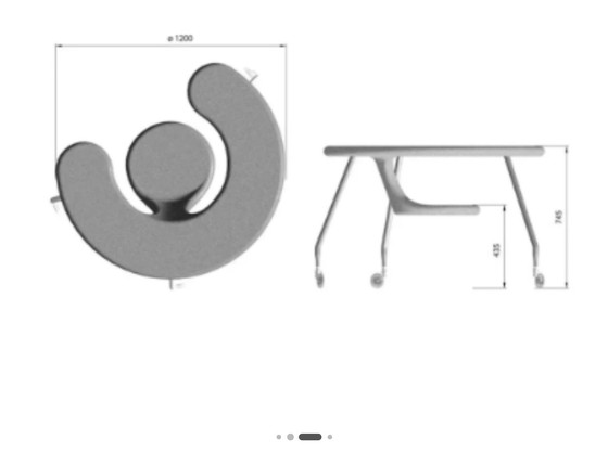 Image 1 of Conjunto Easy Rider de Danny Venlet para Bulo, 2 piezas, gris.