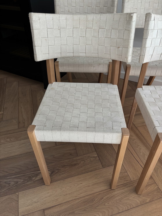 Image 1 of 4x vintage fridolf eetkamerstoelen van ikea