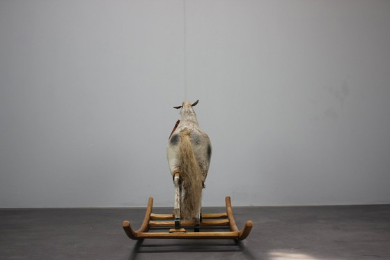 Image 1 of Cheval à bascule Mid Century, années 1960, Tchécoslovaquie