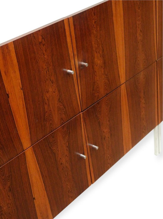 Image 1 of Aparador alto de palisandro de Interlübke, fabricado en la década de 1970.