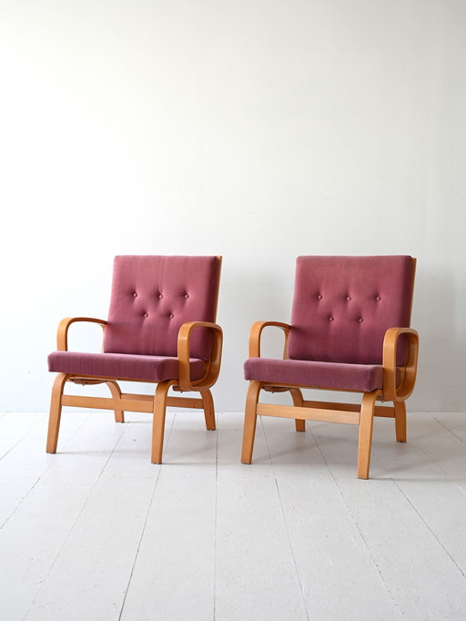 Fauteuils vintage Gemla
