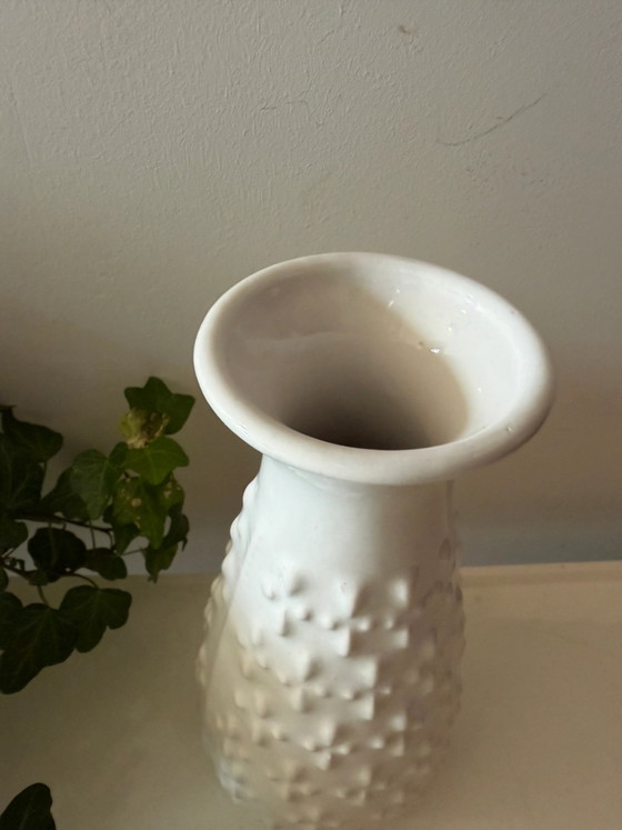 Jarrón blanco West Germany años 70 – Jarrones, Ceramic (photo 8 of 8)