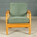 Set van 2 Vintage Deense Fauteuil – Teakhout – Jaren 60