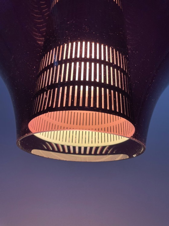 Image 1 of Philips lampada a sospensione in vetro vintage serie NX