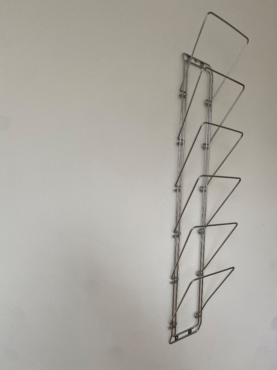 Image 1 of Portariviste vintage in cromo