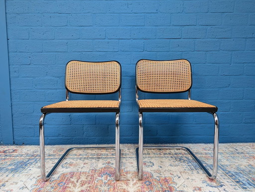 2X Original Cesca Chairs Gavina