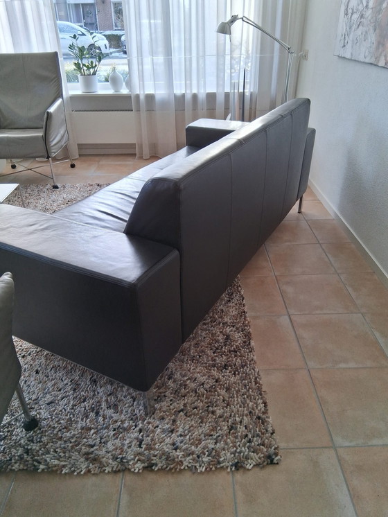 Image 1 of Prachtige Bank van Gelderland, 2 1/2 Punkte, leer, Modell 6511