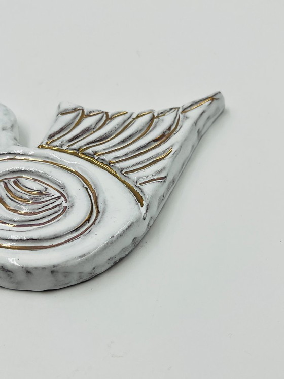 Pájaro de cerámica Monique Detry - Modernista – Decoración de pared, Ceramic (photo 6 of 10)