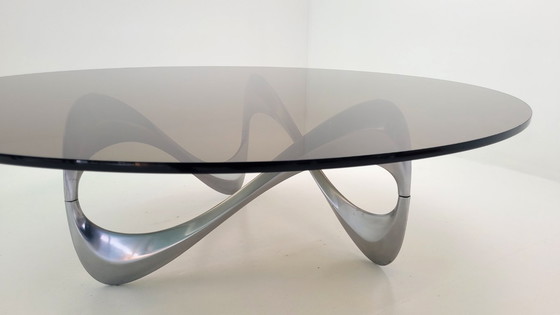 Image 1 of salontafel "Snake" by Knut Hesterberg for Ronald Schmitt, 1960s