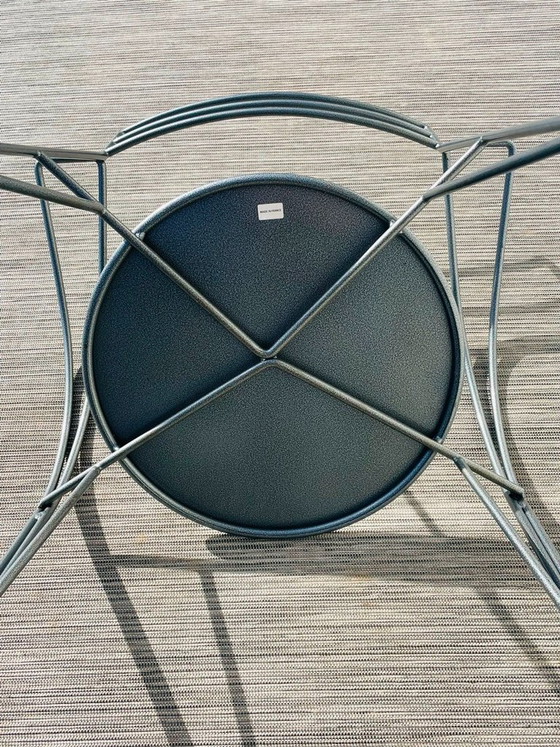 Image 1 of Pair of 'Lune d'Argent' chairs by Pascal Mourgue for Fermob. Vintage 80s