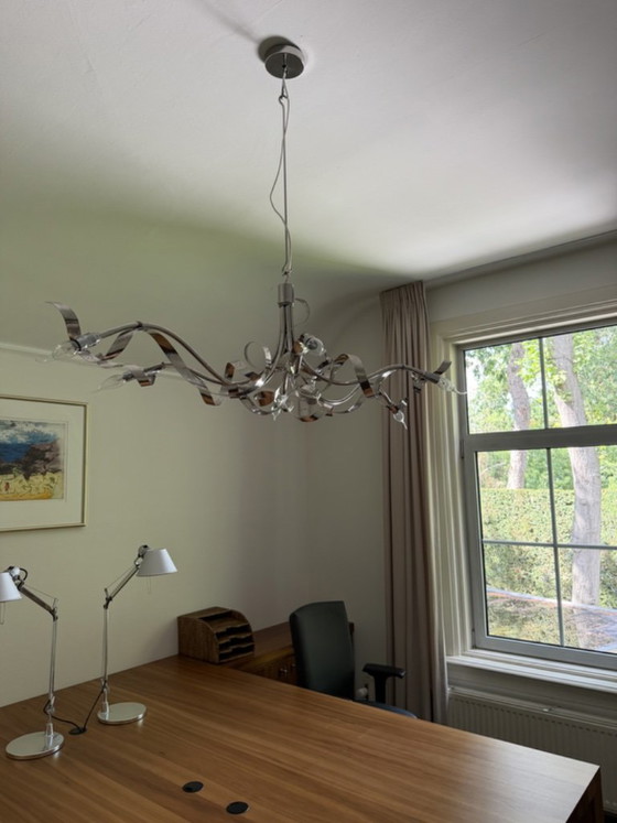 First Collection Jacco Maris Ruban Plié Chrome 6 Bras – Plafonniers (photo 7 of 7)