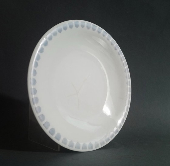 Image 1 of Piatto in porcellana secessionista Therese Trethan/schule Koloman Moser Vienna 1902