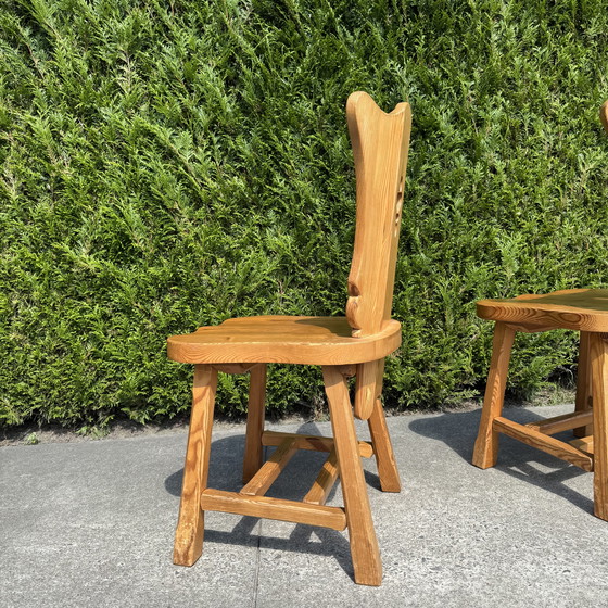 Image 1 of Set van 6 vintage stoelen