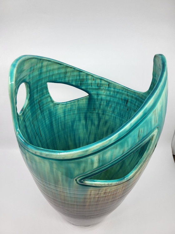 Image 1 of Accolay-Eiformvase aus Keramik, Frankreich, 1960