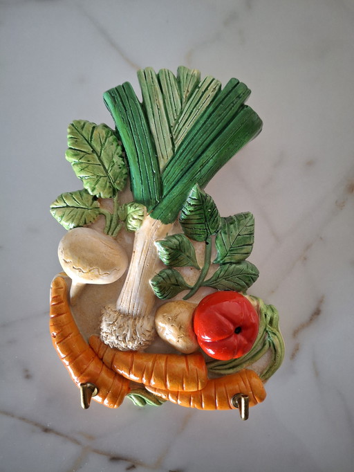 Tea towel hook Vallauris
