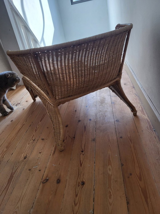Image 1 of Ikea Savo rotan lounge door Monica Mulder