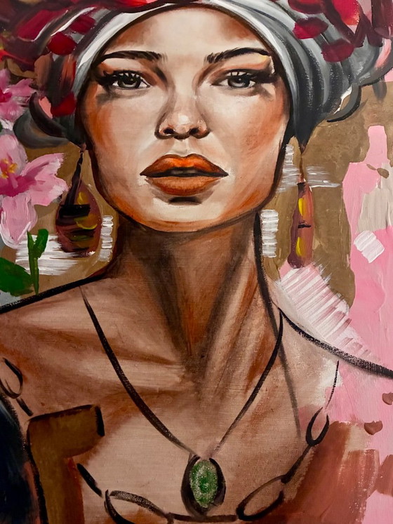 Flowery Thoughts – Paintings & Drawings, Canvas (photo 7 of 10)