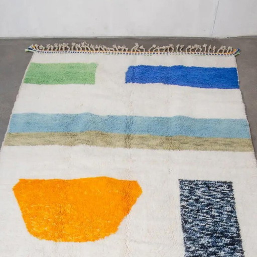 Bunter marokkanischer Berberteppich, 250 cm x 150 cm