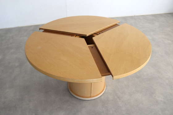 Image 1 of Vintage Skovby SM32 folding round dining table