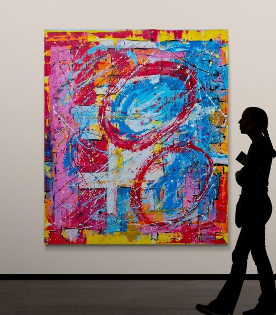 Image 1 of Jovan SRIJEMAC – Wandering Thoughts XXL – Künstler-Leinwand