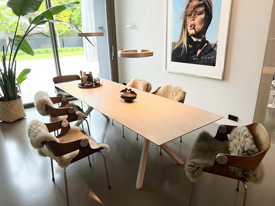 Tavolo da pranzo Montis XY - Karel de Boer - 270 cm - Frassino bianco – Tavoli da pranzo, Legno (photo 2 of 7)