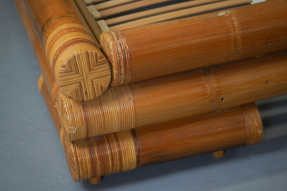 Image 1 of Cadre de lit vintage en bambou, Asie, années 1990