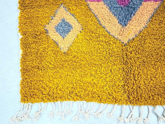 Zeldzaam handgemaakt Berber wollen tapijt 200/260 cm – Vloerkleden en tapijten, Wool (photo 4 of 9)