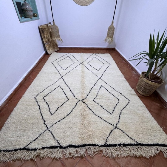 Image 1 of Moroccan rug in natural wool 200cmx300cm