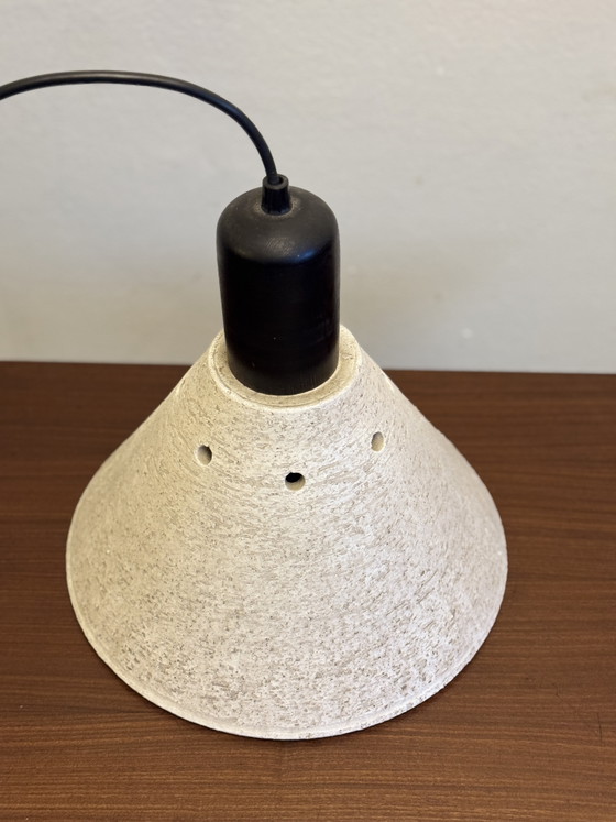 Image 1 of Vintage brutalist ceramic pendant lamp