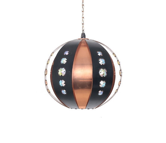 Image 1 of Werner Schou Kupfer-Pendelleuchte, Coronell 1960er Jahre