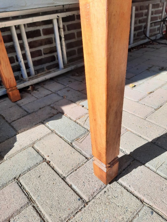 Image 1 of Antique Walnut Farmhouse Dining Table