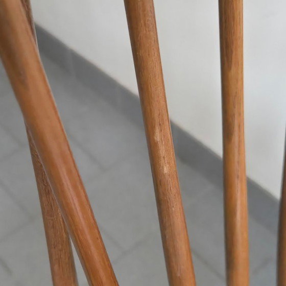 Image 1 of POLTRONA VINTAGE 1950 STILE WINDSOR IN FAGGIO VERNICIATO ANNI '50 DLG TAPIOVAARA ERCOL