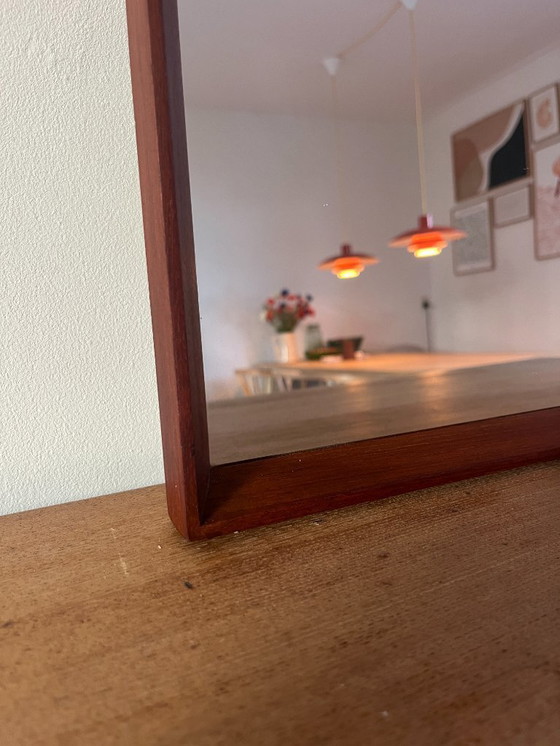 Image 1 of Specchio vintage in teak danese