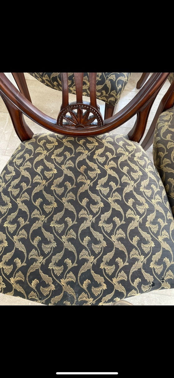 Image 1 of 6 Höllenstühle Mahagoniholz