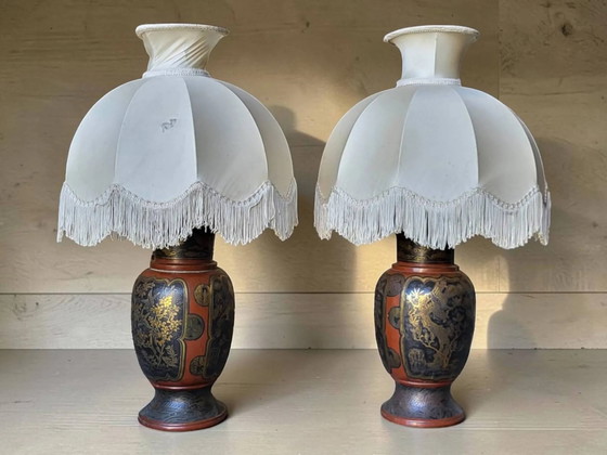 Lampes japonaises Meiji du 19e siècle – Metal, Copper (photo 6 of 15)