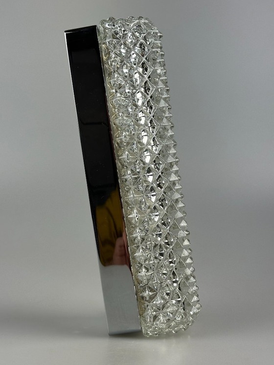 Image 1 of 60s 70s aplique Aplique de Glashütte Limburg Alemania Space Age