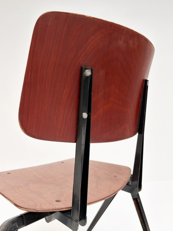 Set of 4 Galvanitas S17 chairs by Paul Philipsen, 1965 – Dining chairs, Metal (photo 12 of 15)