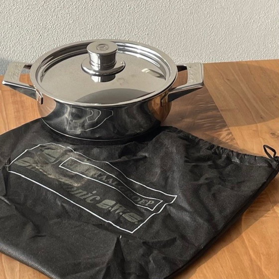 Image 1 of 3-teiliges Edelstahl-Kochgeschirrset der hochwertigen und stilvollen Marke Simtronic