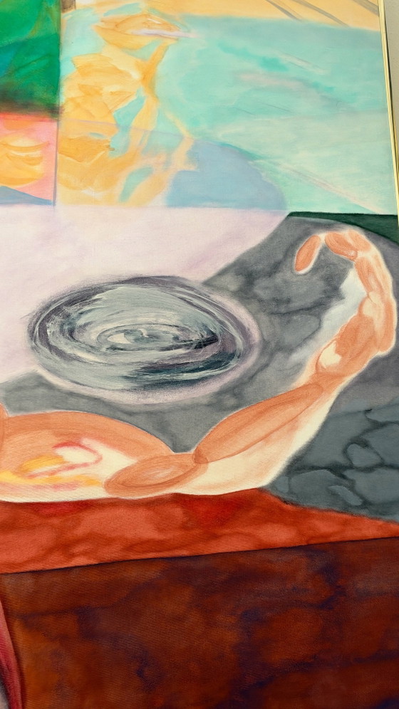 Lucys Brainstorm von Ruth Bouman – Gemälde & Zeichnungen, Leinwand (photo 4 of 5)