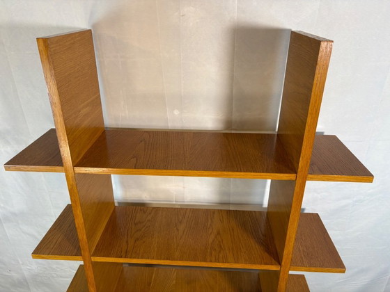 Image 1 of Mid Century Modern Style Teak Shelving Unit / Room Divider Scandinavian Influence  A striking mid century modern style shelving 