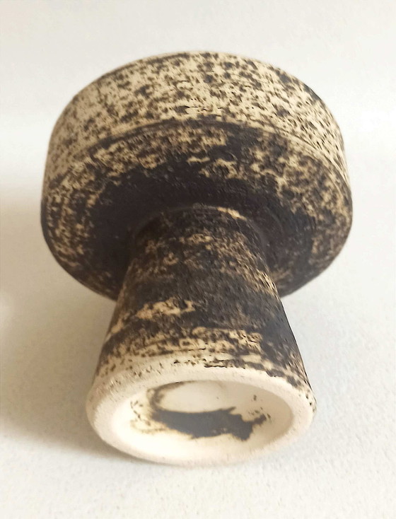 Image 1 of Bowl-shaped candlestick by Pieter Groeneveldt 1960s Height 9 cm