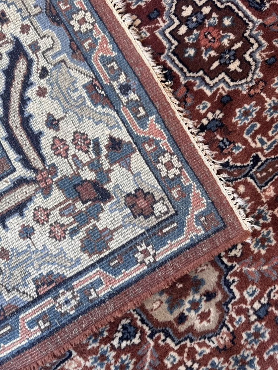 Image 1 of Hangeknoopt perzisch tapijt 154x200cm - oosters vloerkleed