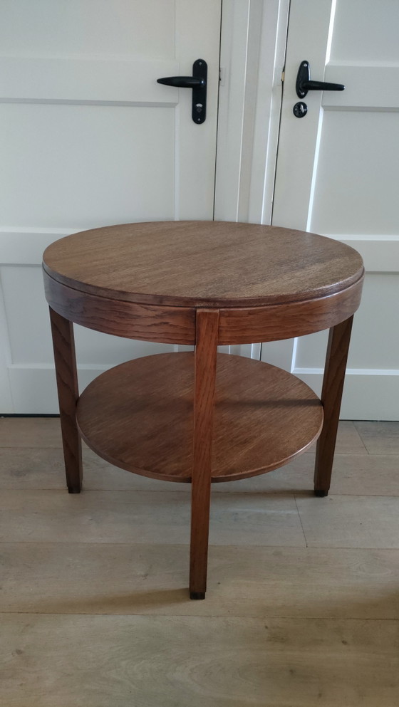 Image 1 of Grande table basse Art Déco, style École d'Amsterdam, années 1930