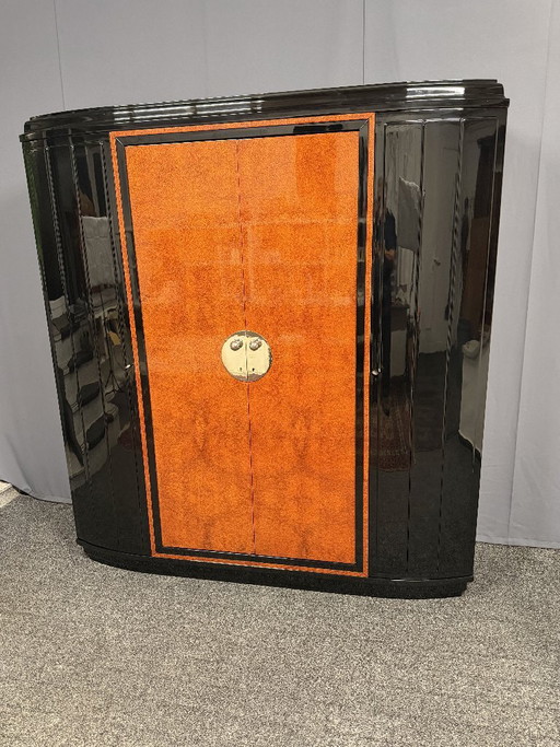 Uitzonderlijke Art Deco kast – opbergkast, Metal