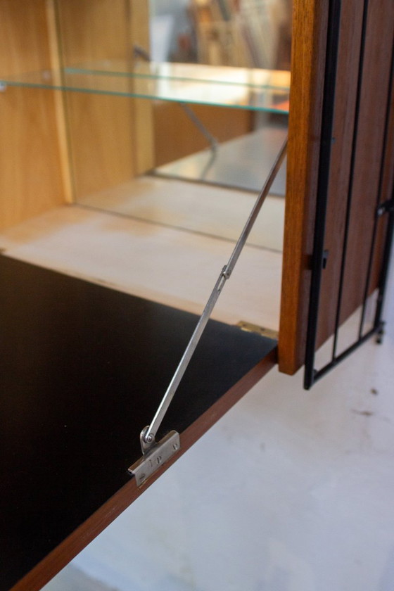 Image 1 of Mensola vintage in teak, mensola a muro, credenza, metà del XX secolo, anni '60