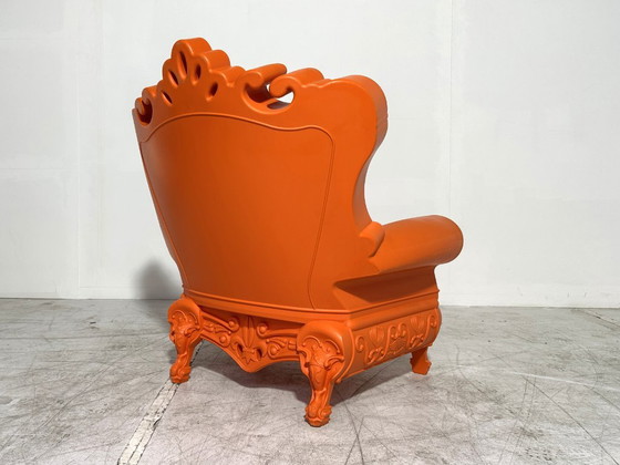 2x Slide Queen Of Love Armchairs - Moro & Pigatti - Set of 2 - Orange - Indoor & Outdoor – Plastic (photo 6 of 7)