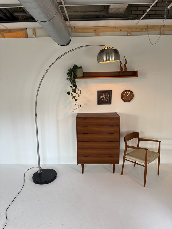 Image 1 of Vintage XXL Adjustable Arc Lamp '70