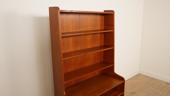 Image 1 of Bibliothèque vintage | Armoire murale | Teck | Années 1960