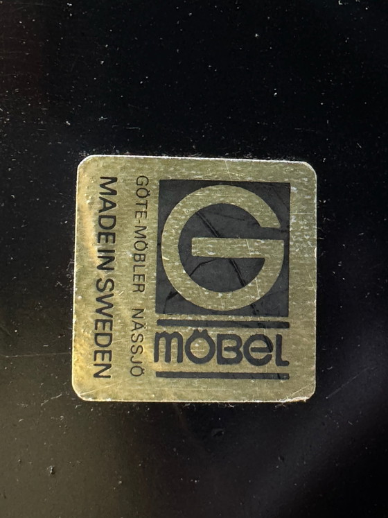 Image 1 of Göte Möbler Nässjö Draaifauteuil 1976  