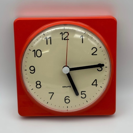Image 1 of Orologio da parete Krups, Space Age design classic. Made in West Germany